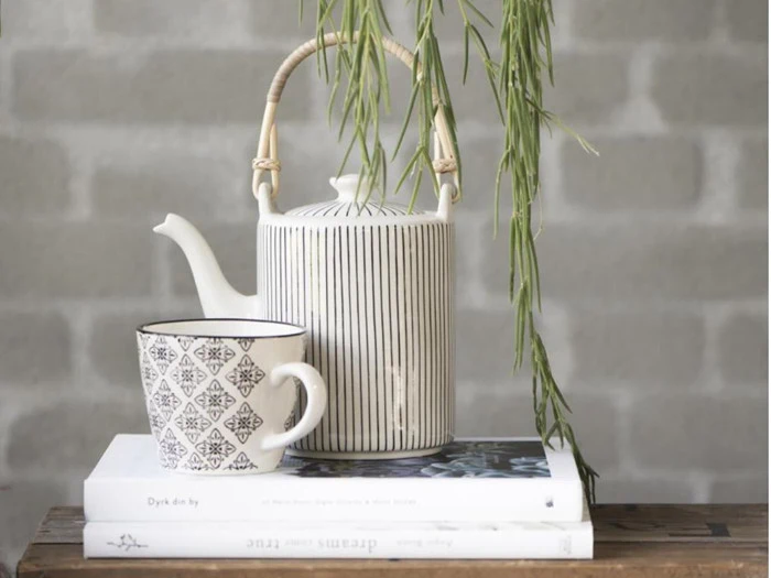 12 stk. sorte Casablanca krus fra Ib Laursen