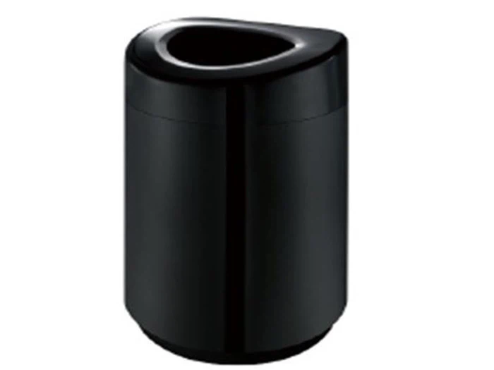 Udendørs affaldsspand - 60L sort