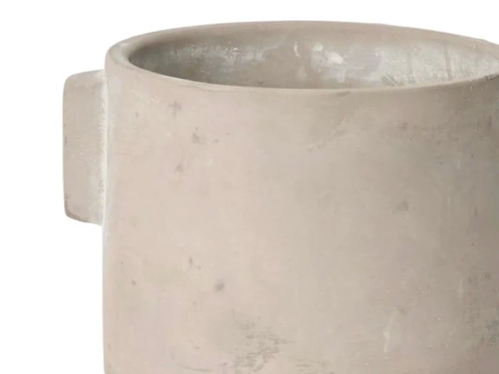 Lauvring, Celal, urtepotte, Grå, Keramik, D:17 x H:15 cm