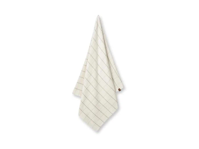 HUMDAKIN, Check Terry Badehåndklæde, Pine, 60x130 cm