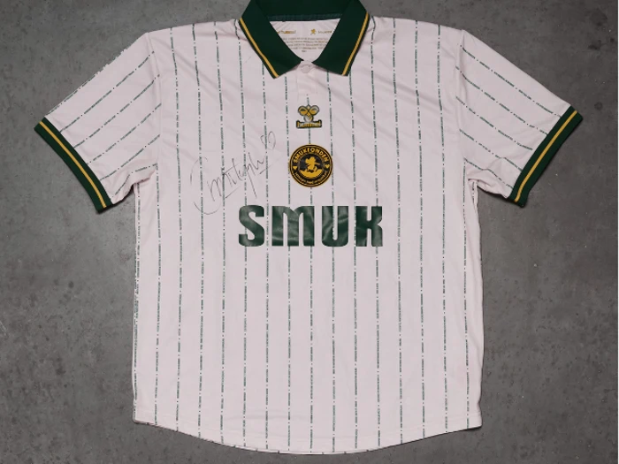 Unik Smukfonden-jersey signeret af CHRISTOPHER i str. L