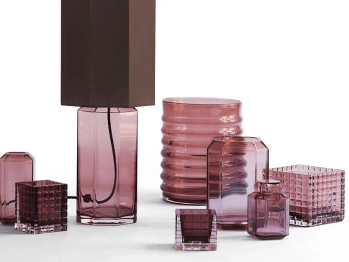 2 stk. City Light Herb fra LOUISE ROE. - Burgundy