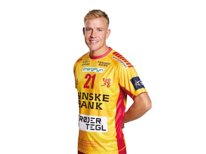 EHF Champions League hjemmebanetrøje - #21 Kasper Kildelund