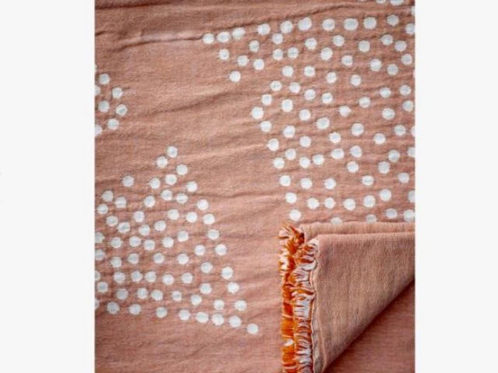 Södahl, Mosaic, Plaid, Clay, Bomuld, 130x170 cm 