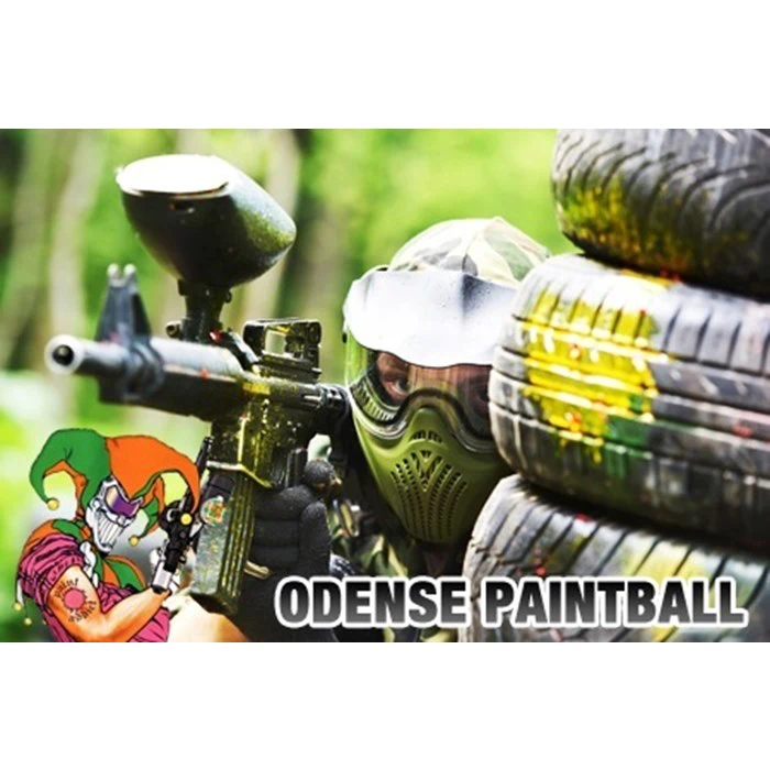Mega Bordfodbold eller Sumo-stafet (Frit valg) for 10 personer hos Odense Paintball.