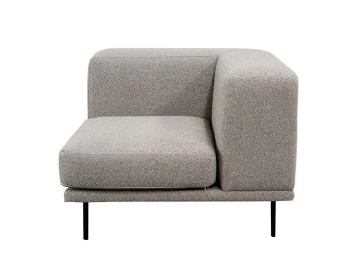 Couz 370/0HJ, hjørnestol - Latte-farvet