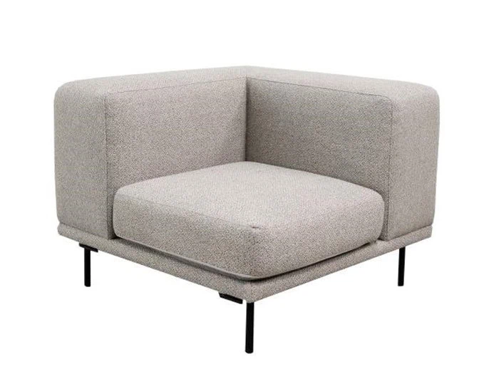 Couz 370/0HJ, hjørnestol - Latte-farvet