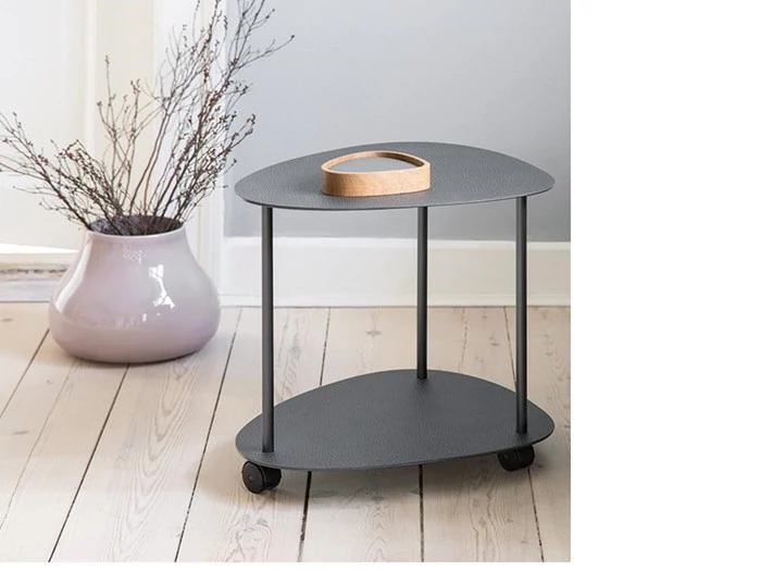 LINDDNA Curve slim table - sort