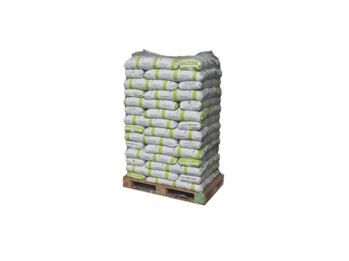 1 palle Greenwood træpiller  fra  10 - 4 Byggecenter Ø 6mm