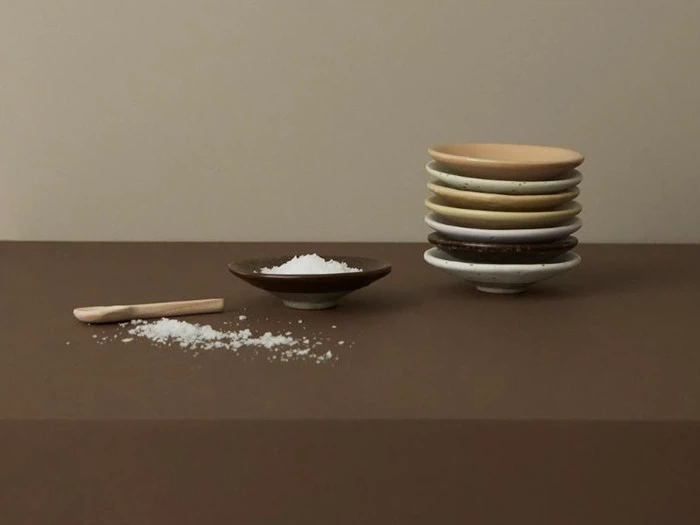 OYOY, Hagi skål mini, stentøj, brun - Ø8 x H2 cm