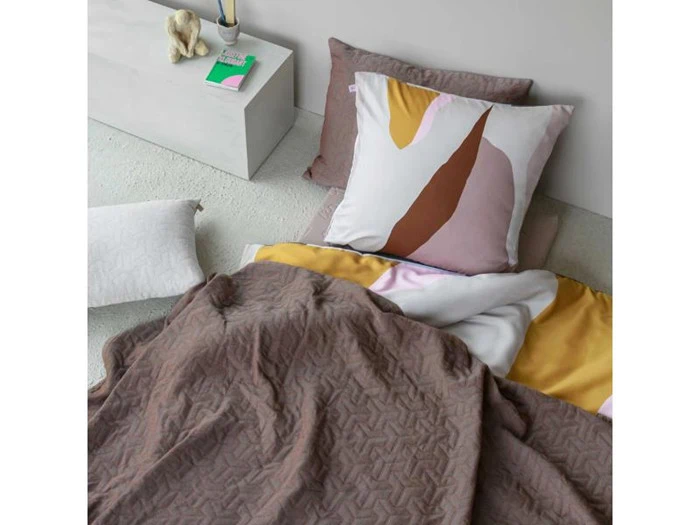 MONO sengetæppe i Nutmeg fra Mette Ditmer - 220 x 250 cm