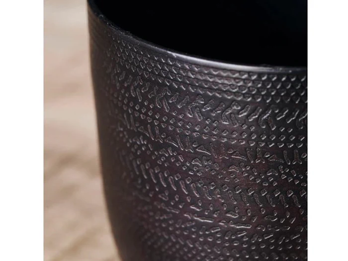 House Doctor, Chappra urtepotte, antik brun, h: 9 x ø: 9.5 cm