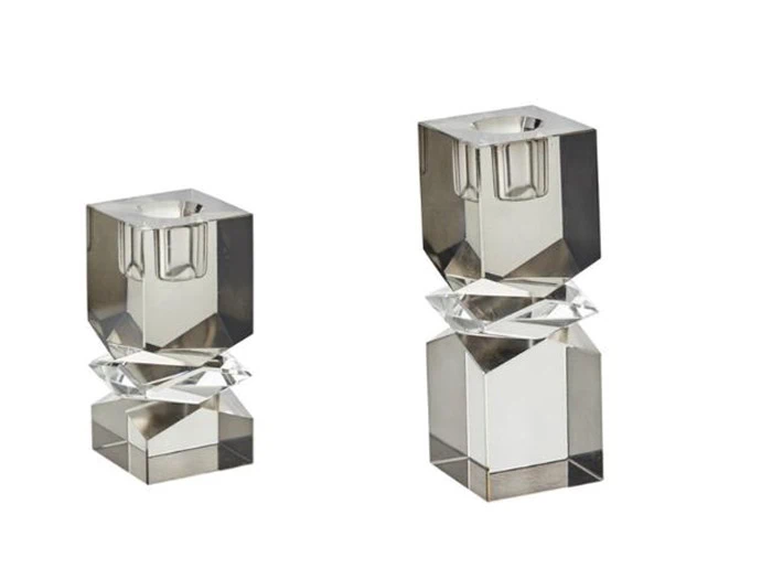 2 stk. Silma stager i mørkegrå fra Lene Bjerre - H10,8 + H13,5