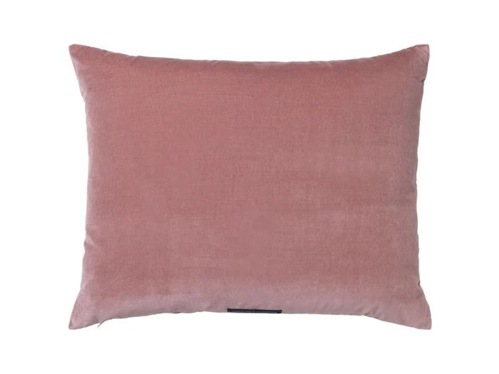 Christina Lundsteen, Millie pude, old rose/blue dust, 50x60 cm