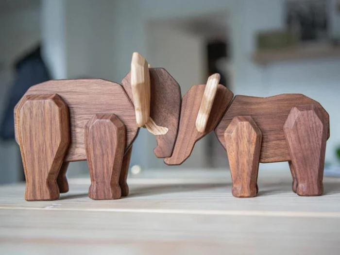 Natural Wooden Play Blocks