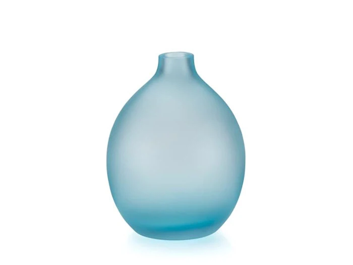 Lucie Kaas, Sansto vase, lyseblå, H: 13 CM