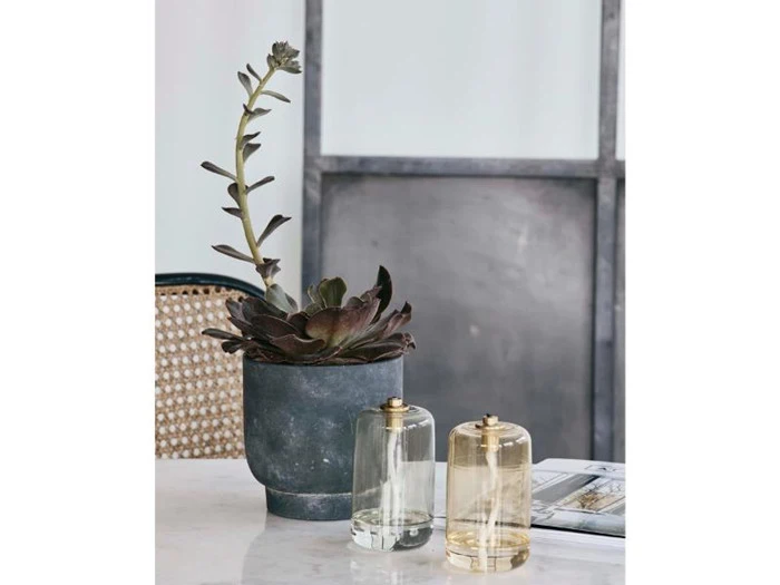 Nordal, IVON urtepotte, cement, sort, ø20 cm