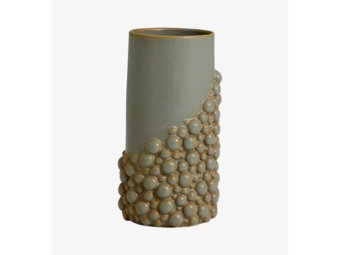 Nordal, NAXOS vase, keramik, grå, h25 cm 