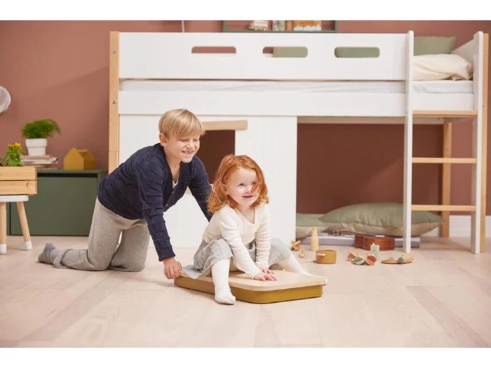 Flexa, The Surfer rullebræt, Mustard, H:8 B:35 L:60 cm