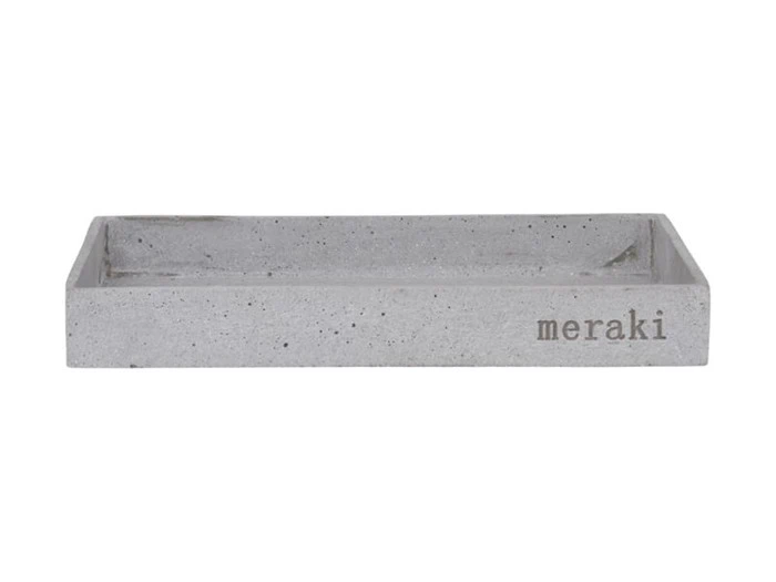 Meraki, Bakke, Grå, 20x30 cm