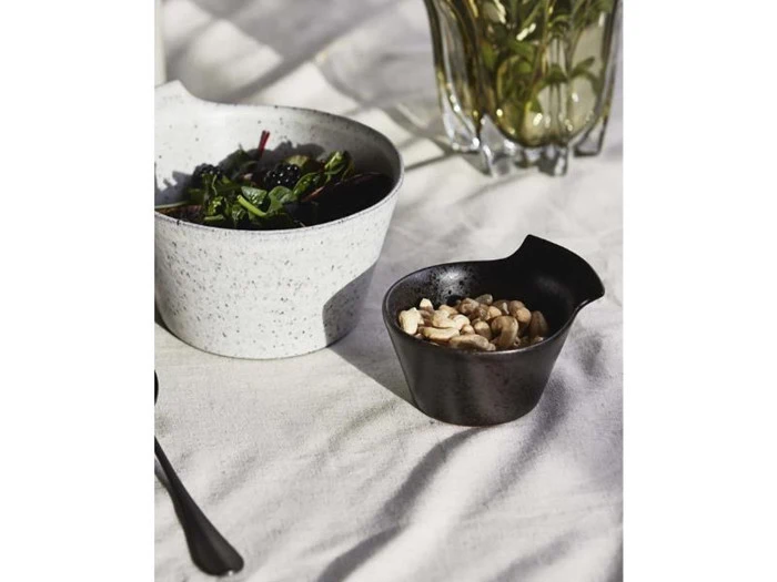 Nordal, TORC skål, keramik, off white, Ø18 cm