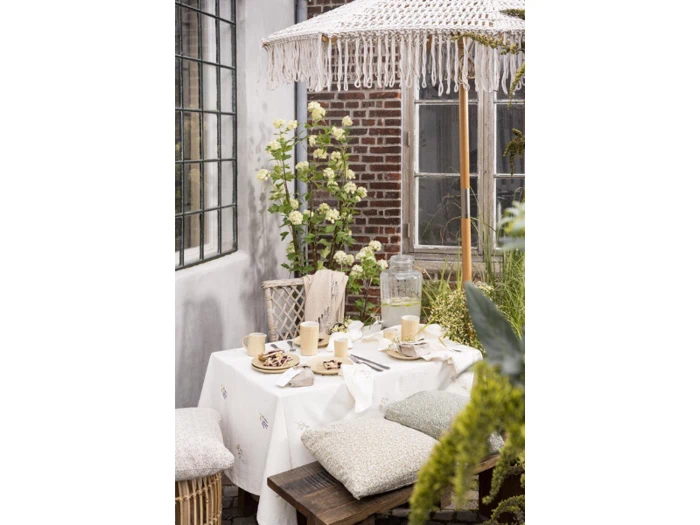 Ib Laursen, Taburet, Natur, Rattan, H:45 x Ø:40 cm