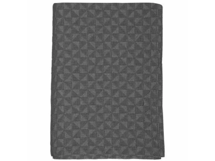 BUTTERFLY sengetæppe i sort fra METTE DITMER - L:260 x B:250 cm