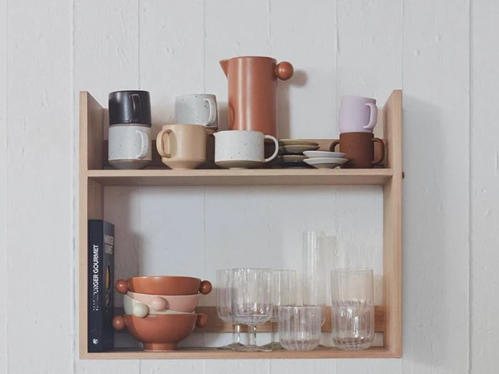 OYOY, Hagi mælkekande, Karamel, stentøj, H7,3 x L12 x W9 cm