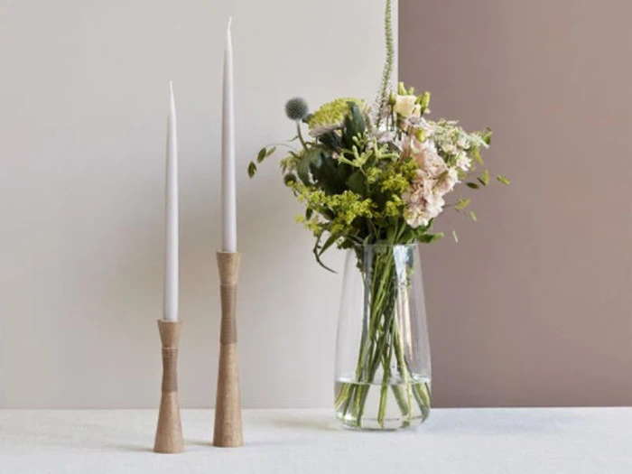 Andersen Furniture, Spinn lysestage, Medium, H20 cm