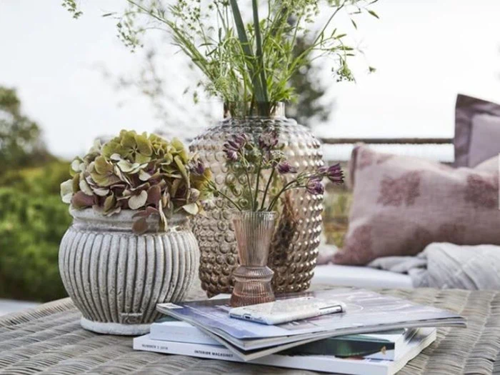 Lene Bjerre, Dorinia, vase, Gylden brun, 20X20X29 cm.