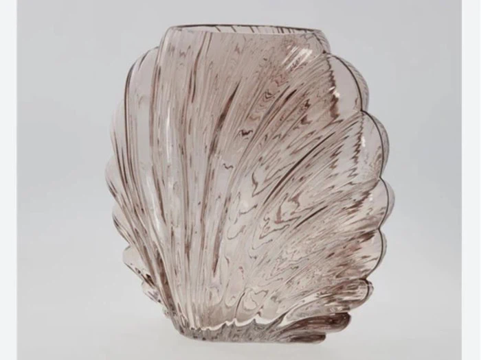 Lene Bjerre, Dornia, vase, Gammelrosa, 12,5X25,5X21 cm