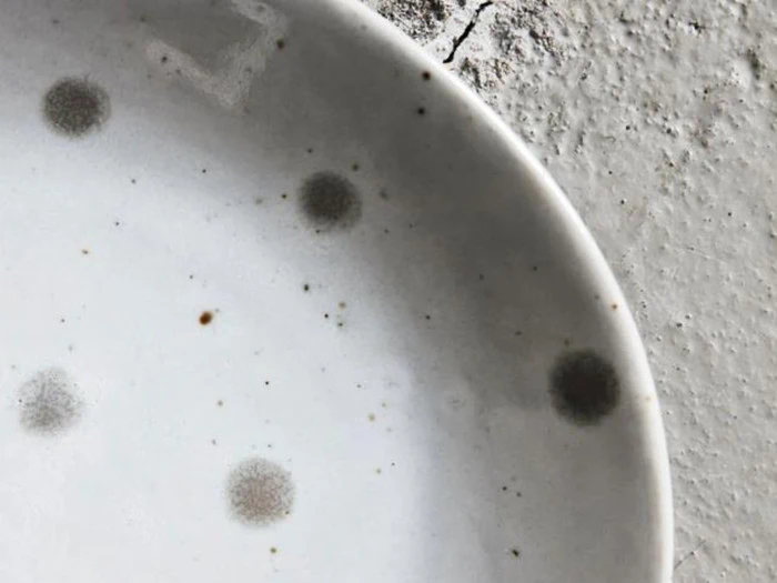 House Doctor, Dots tallerken, Beige, h: 2.2 x ø: 15.7 cm