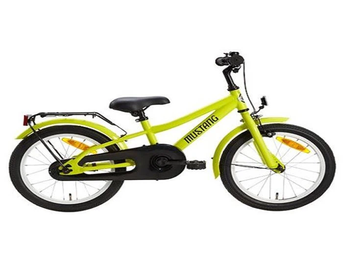 Drengecykel 16" - Mustang Lucca - Grøn fra Coop