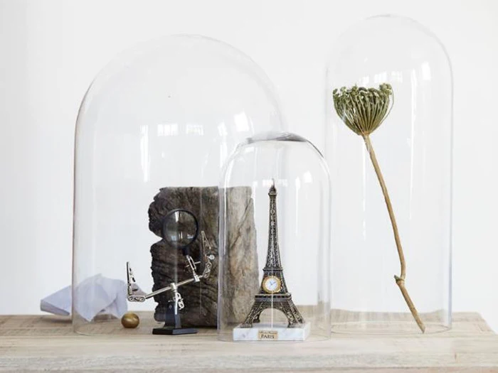 2 stk. Drome glasklokker fra House Doctor