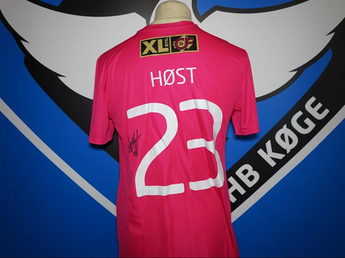 Match prepared Kræftens Bekæmpelse-trøje, #23 Mathias Høst