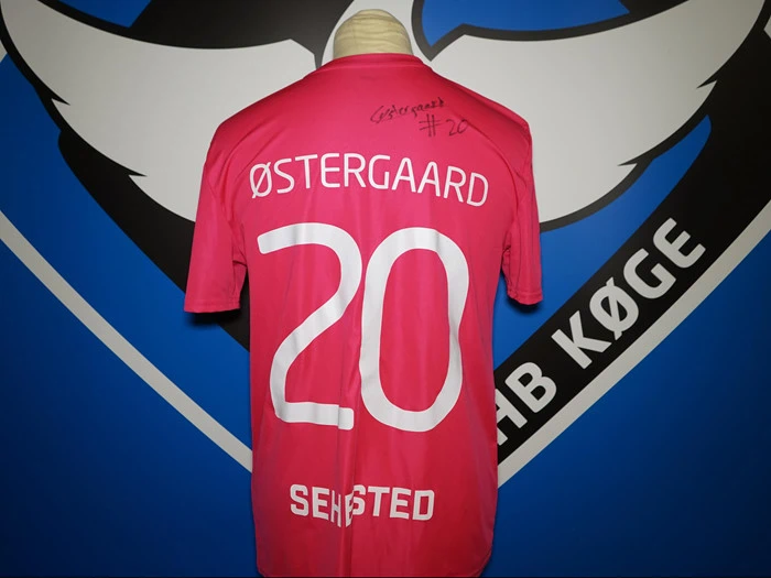 Match prepared Kræftens Bekæmpelse-trøje, #20 Caroline Østergaard