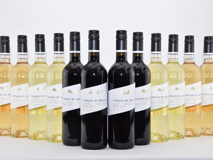 12 flasker vin fra K-Vinimport