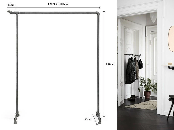 RackBuddy Bonnie - Tøjstativ med knage