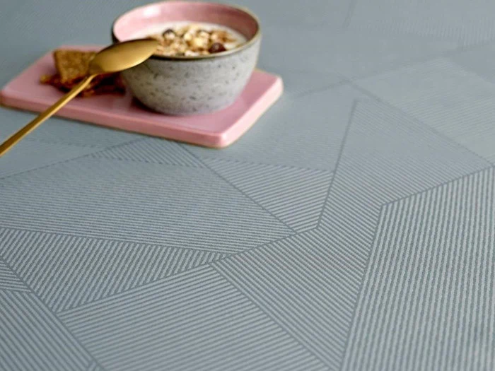 Complex teal Damask Dug fra Södahl - 140 x 270 cm