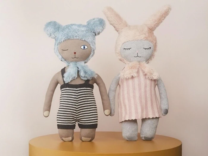 Topsi Bjørn bamse fra OYOY - H47 cm