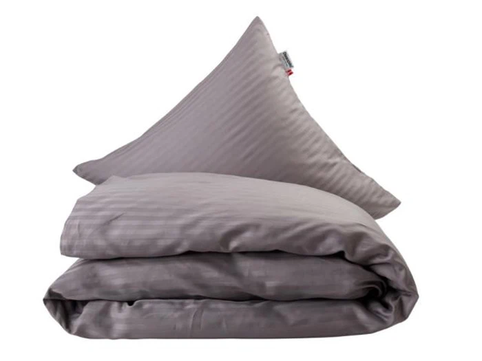 2 stk. Dunlopillo sengesæt i grå - 140x220 cm