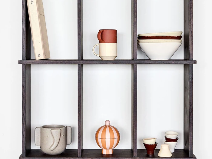 OYOY, Mini, Elefant, Urtepotte, Grå, 100% Stentøj, L:9.,5 x B:9 x H:9 cm