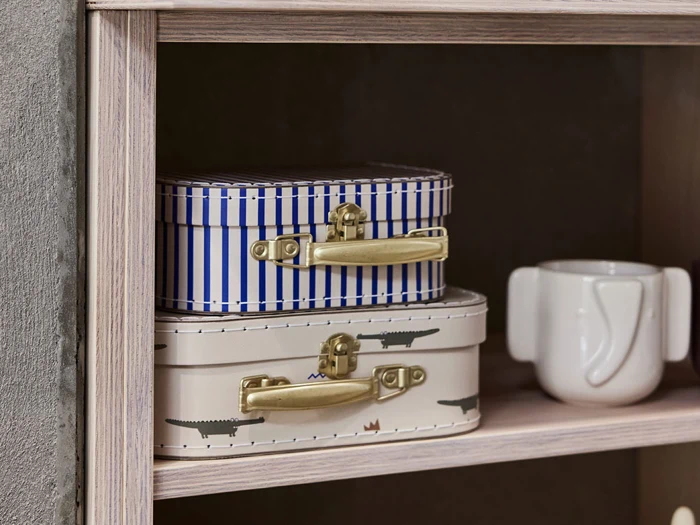 OYOY, Mini, Elefant, Urtepotte, Råhvid, 100% Stentøj, L:9.,5 x B:9 x H:9 cm