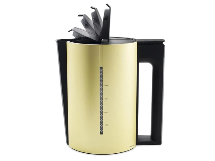 Guld elkedel fra Jacob Jensen