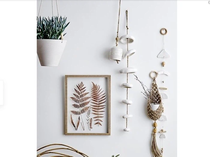 3 stk Elod Uro i Hvid Sten fra Bloomingville 