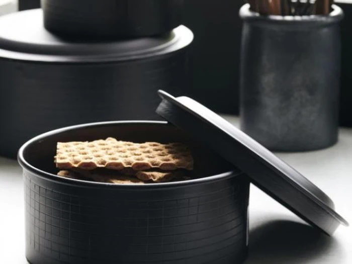 2 stk. Noova opbevaringskasse med låg fra House Doctor - Antik brun