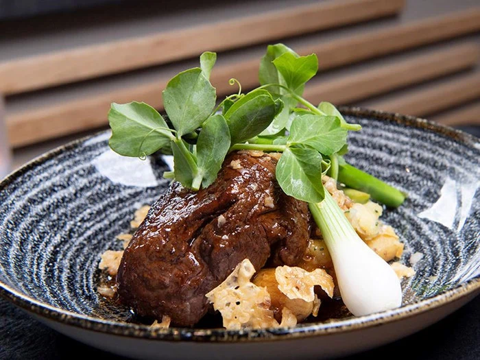 3-retters menu for 4 personer på Cafe Faust ved åen i Aarhus