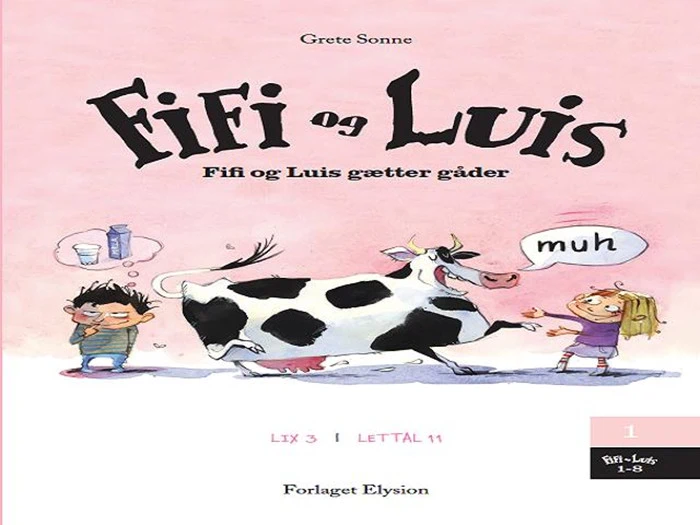 8 "indbundne" Fifi og luis bøger - indeholder hele bogserien 