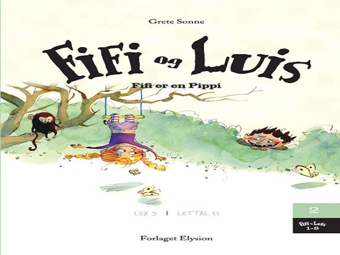 8 "indbundne" Fifi og luis bøger - indeholder hele bogserien 