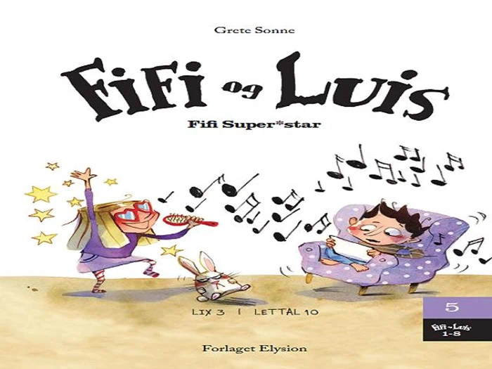 8 "indbundne" Fifi og luis bøger - indeholder hele bogserien 